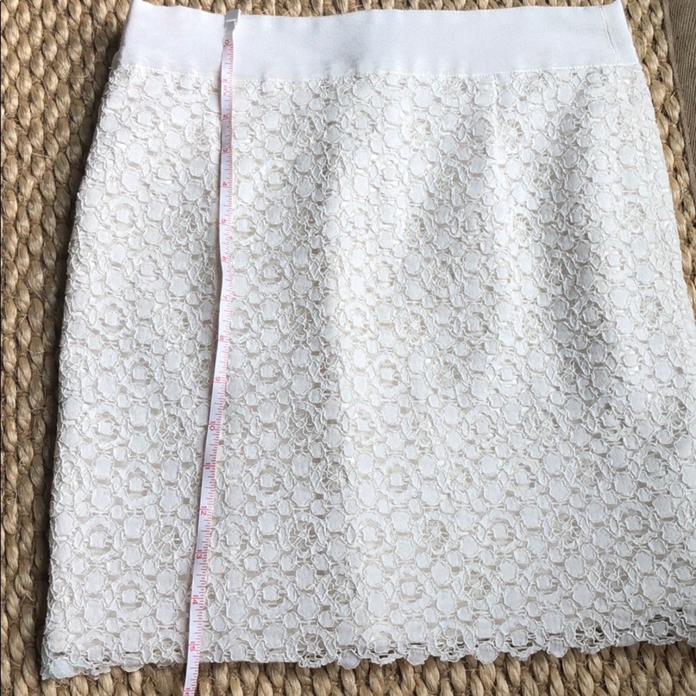 Ivory Express lace skirt